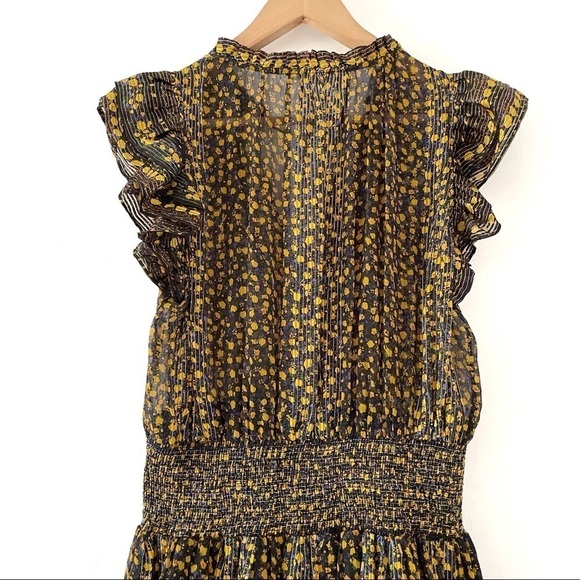 Ulla Johnson Nyssa Mini Dress in Noir - Picture 9 of 16